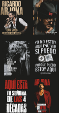 Dtf textil - Ricardo arjona, el seco 2