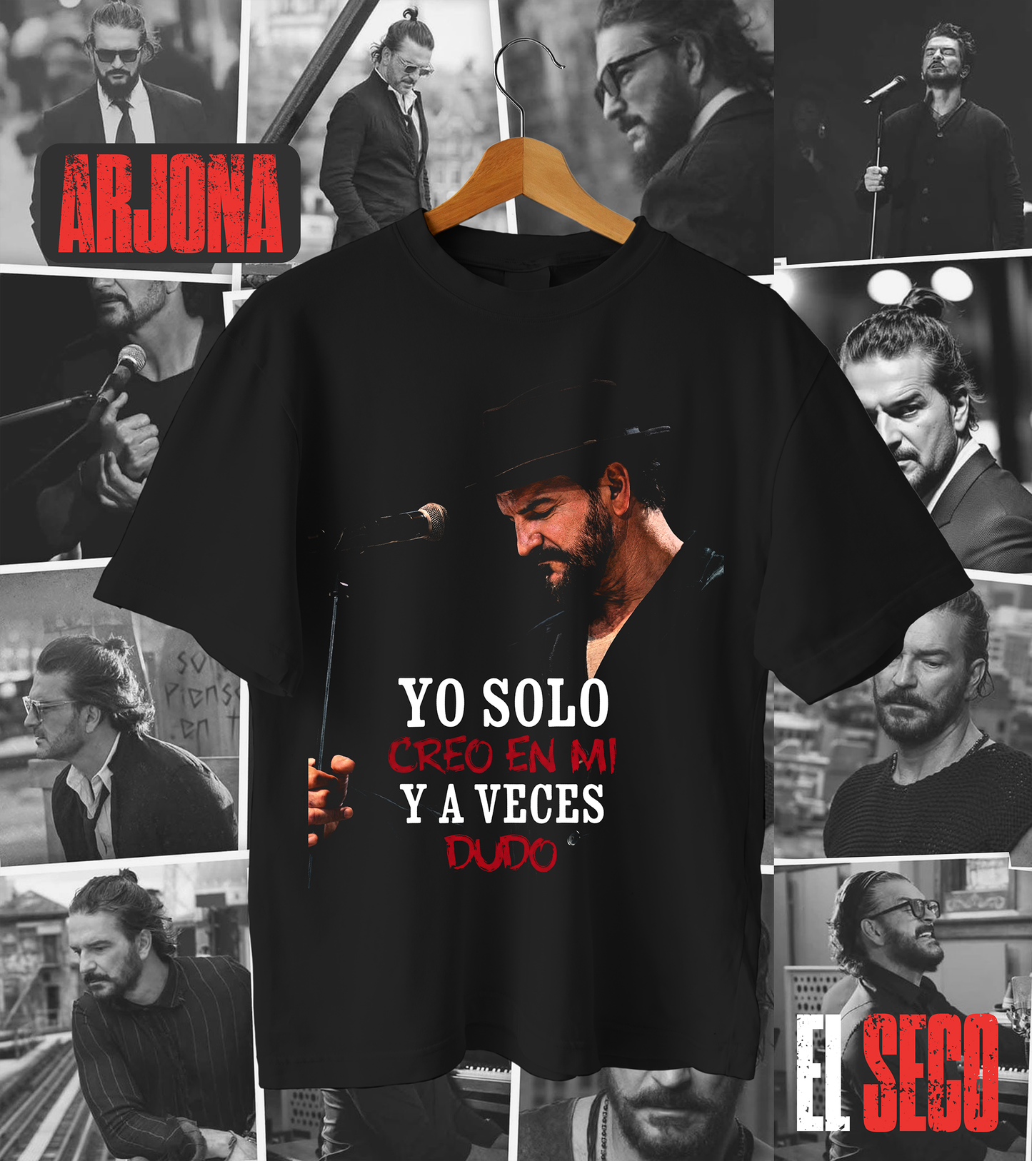 Polera Ricardo Arjona - Creo en mi