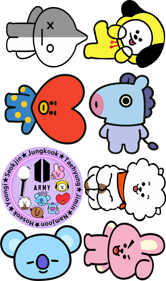 Dtf textil -BTS 8