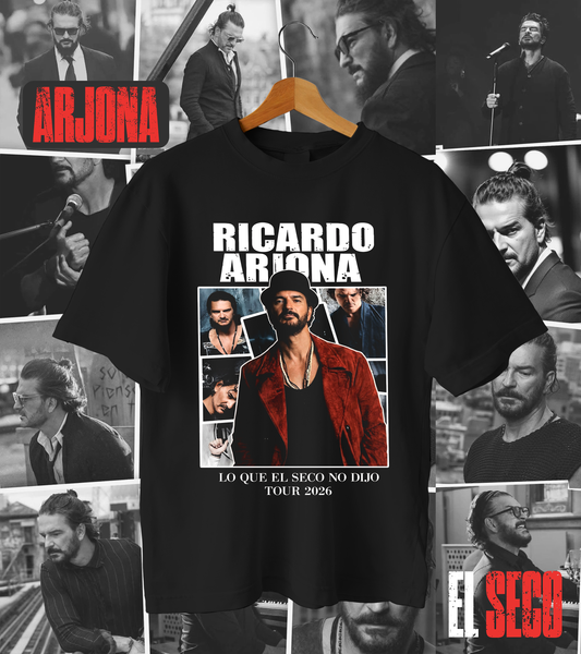 Polera Ricardo Arjona - El seco